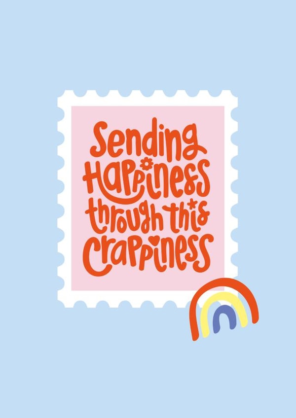 Sending happiness through this card created by Squaire