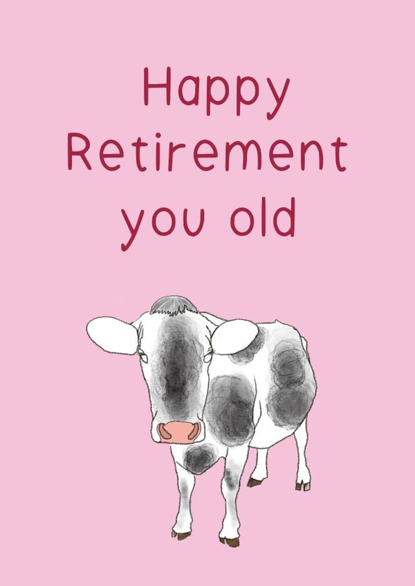old illustration Retirement Card 12978 created by DawnOfTheDom