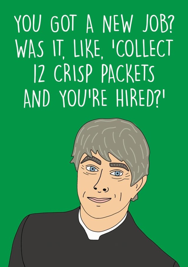 12 Film/TV/Netflix New Job Card 37668 created by Smudge & Splash