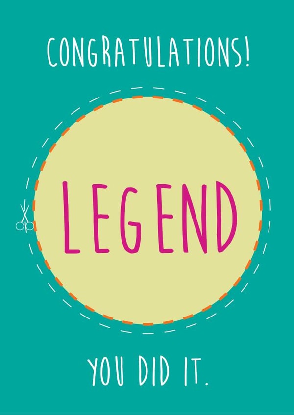 You legend! created by Kritter Design