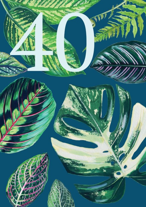 40 40th Birthday Card 2353 created by Rocket68