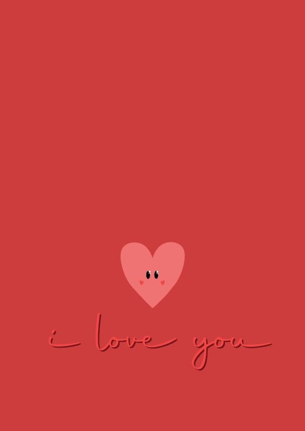 Love  Heart Valentines Day Card 18622 created by Jade Deere