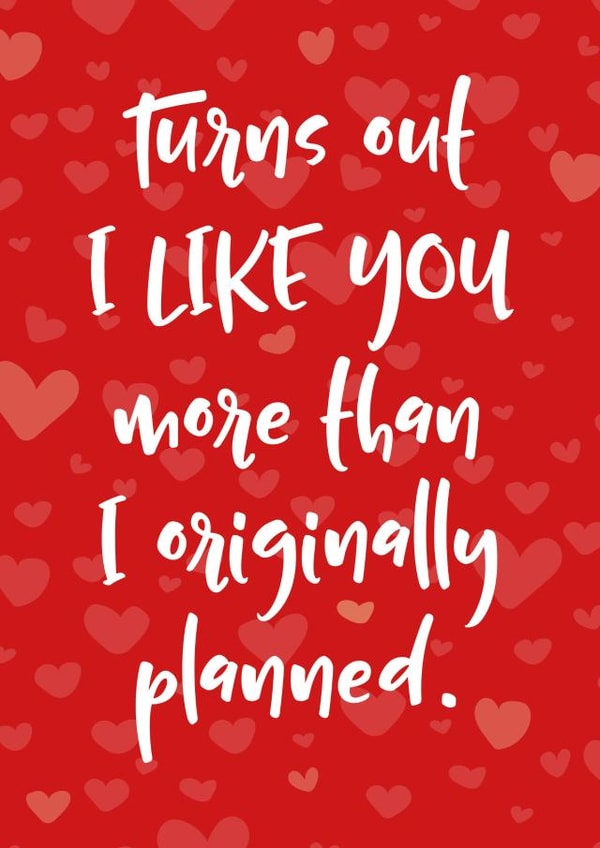 like you love you Valentines Day Card 44389 created by Chubby Sparrow