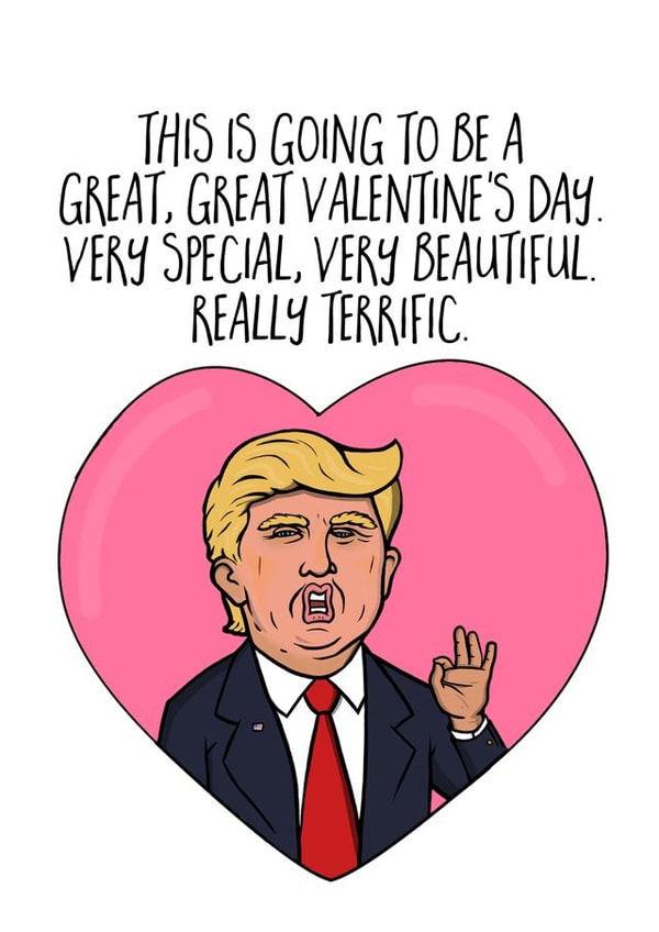heart donald Valentines Day Card 45063 created by Jude Patla 