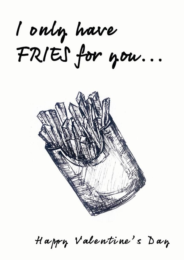 pun only Valentines Day Card 30243 created by Pickalily Card Creations