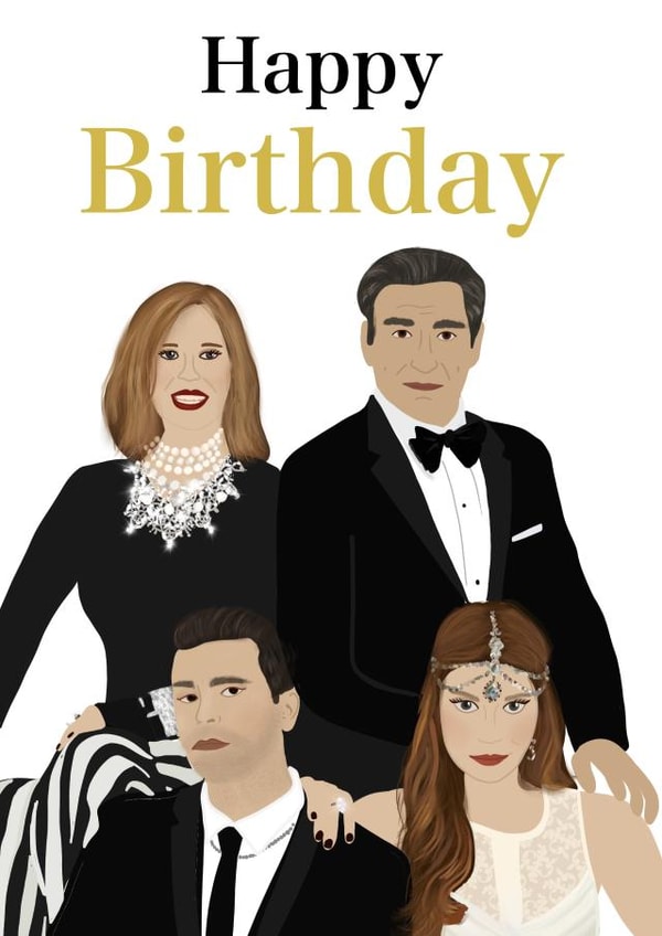 Shitts creek David rose Birthday Card 18106 created by Sarah Stephenson