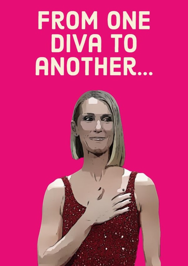 Celine Dion Celine Birthday Card 46532 created by @ard_cards