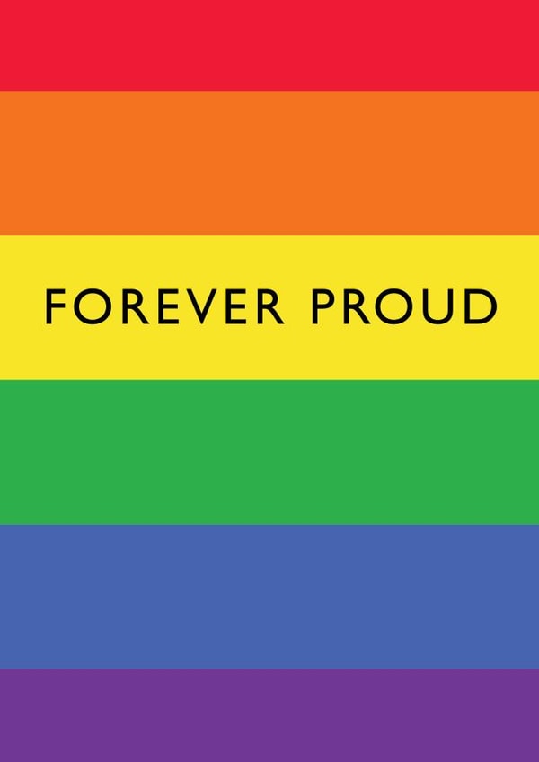 forever proud Love & Friendship Card 43664 created by Morris Art & Soul