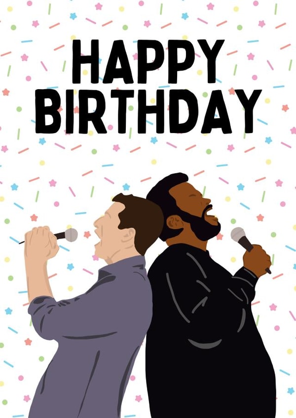 Jake & Doug Judy themed birthday card created by Swisa Creates