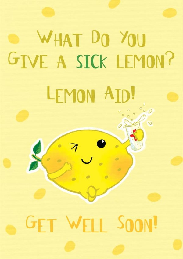 pun funny Get Well Card 14518 created by Chocolate Frog