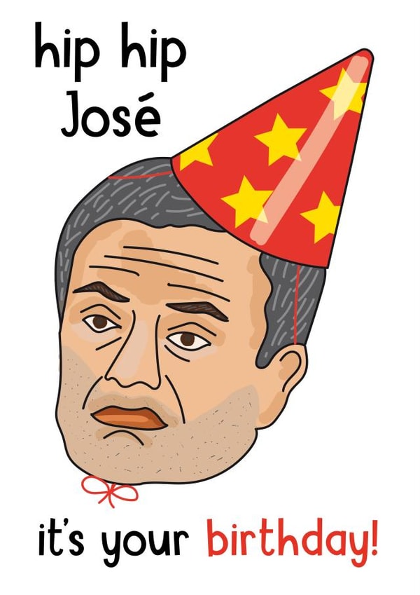 mourinho jose Birthday Card 21038 created by HabFab