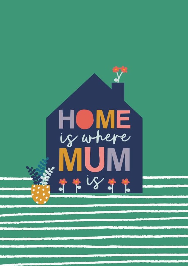 modern cute Mothers Day Card 44804 created by Hannah Rogers