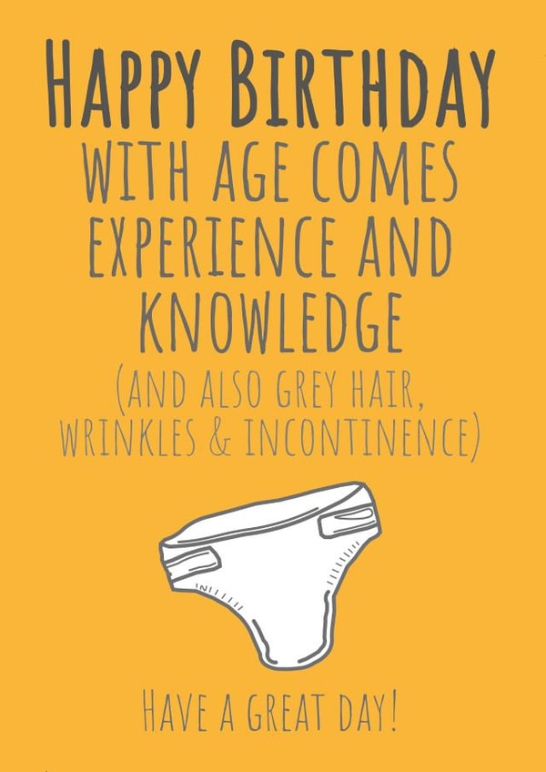 age old Birthday Card 42212 created by B&You Designs