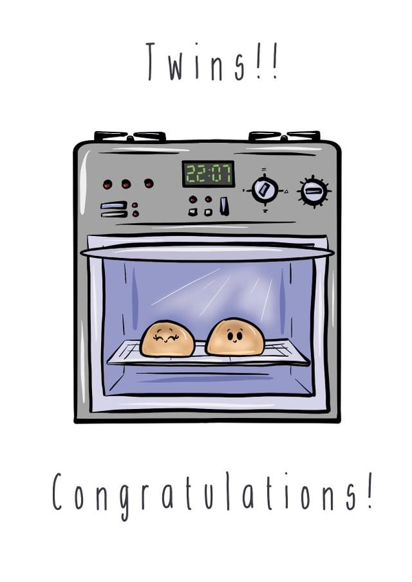Twins!! Congratulations! created by The Taste Buds