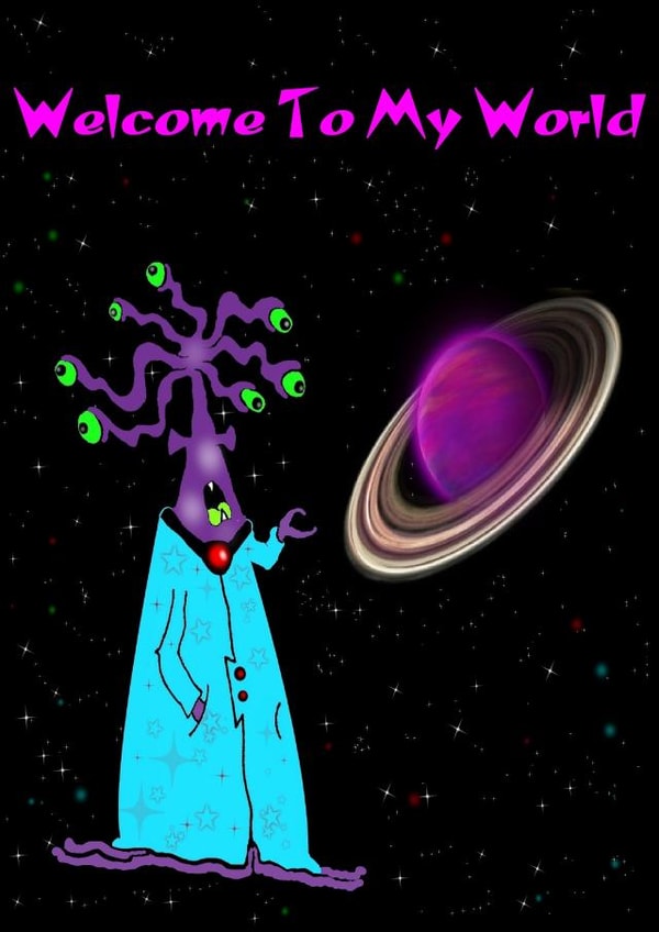 alien welcome Card 46769 created by Alien Nation