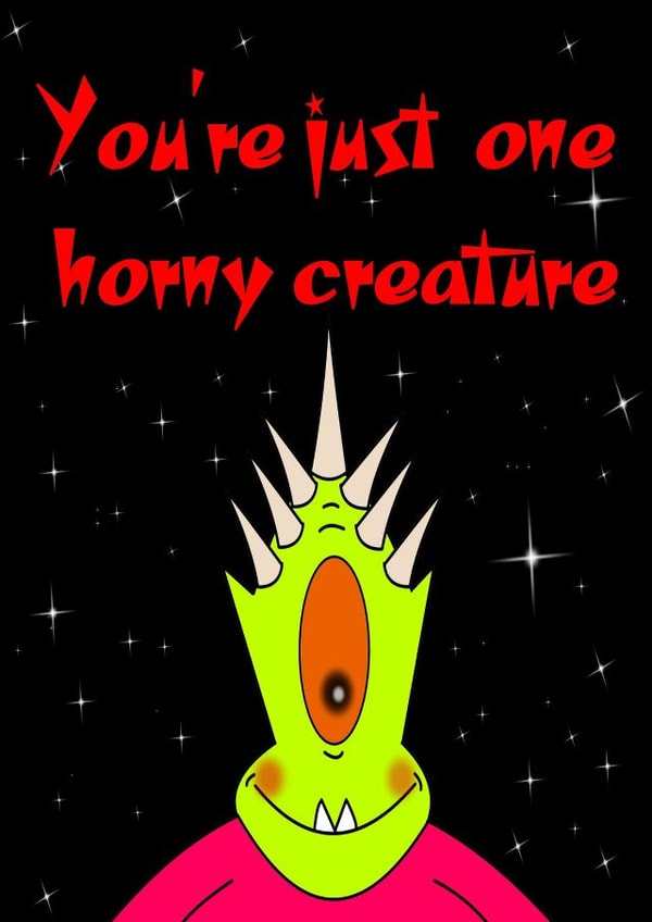 horny creature Card 46770 created by Alien Nation
