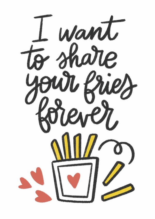 share forever Valentines Day Card 20892 created by Natalia Gonzalez