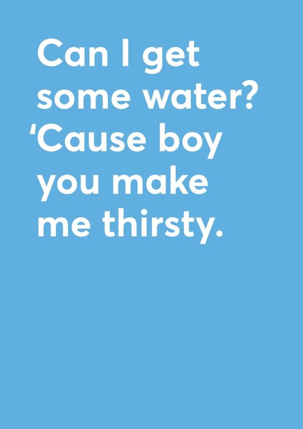 Thirst Trap Valentine's Card created by Elaine Miles