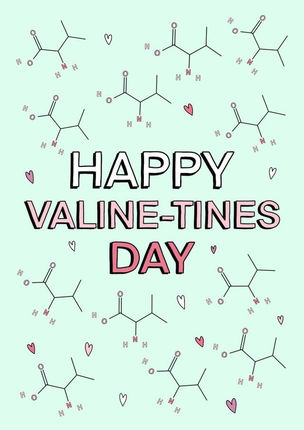 love heart Valentines Day Card 21101 created by Flora Mack