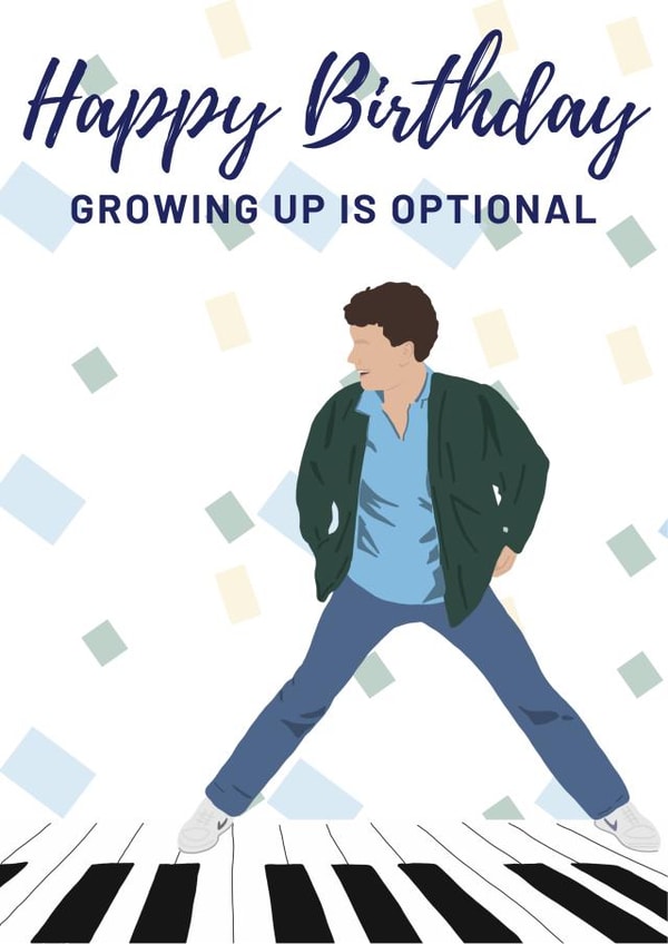 tom hanks  big Birthday Card 13411 created by Swisa Creates