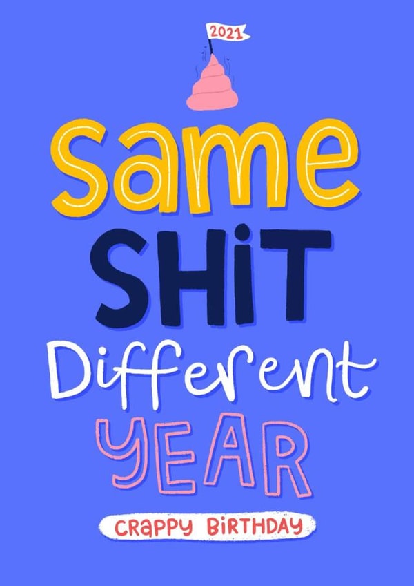 2021 same Birthday Card 33413 created by Blue Kiwi Design