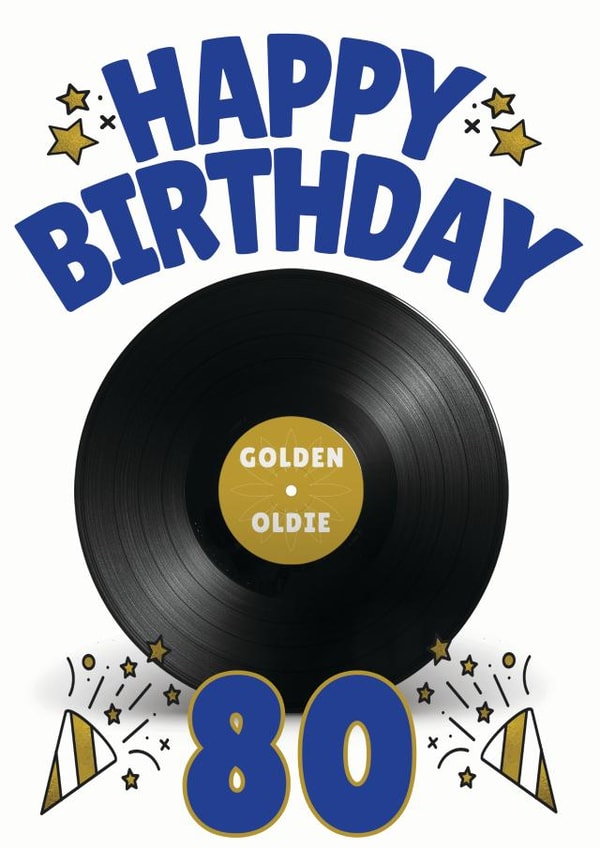 record Retro/Vintage Birthday Card 13096 created by ShortRound888