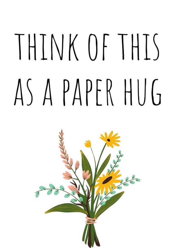 think paper Send A Smile Card 19042 created by Amy (Hedgecards)