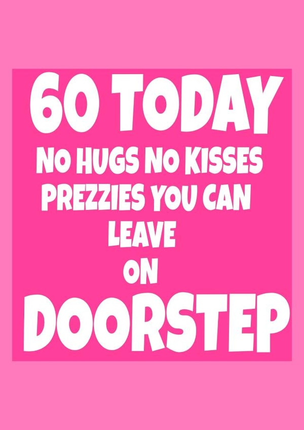 60 60th Birthday Card 36969 created by RASAR 