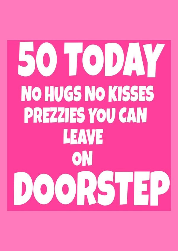 50 50th Birthday Card 13543 created by RASAR 