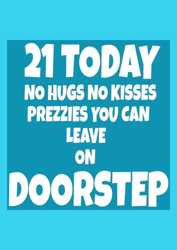 21 21st Birthday Card 36972 created by RASAR 