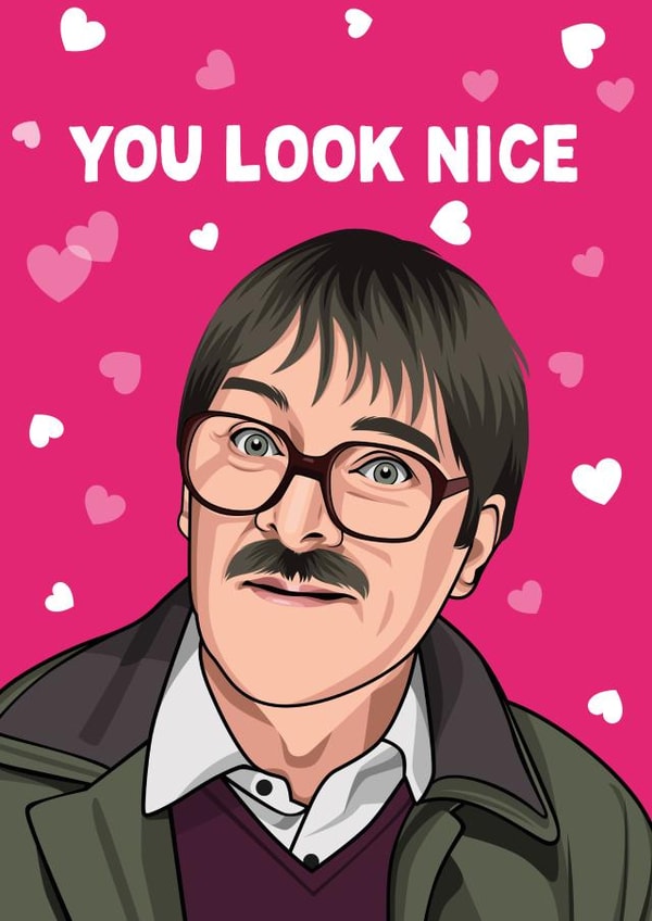 friday night dinner look Valentines Day Card 16194 created by All Things Banter