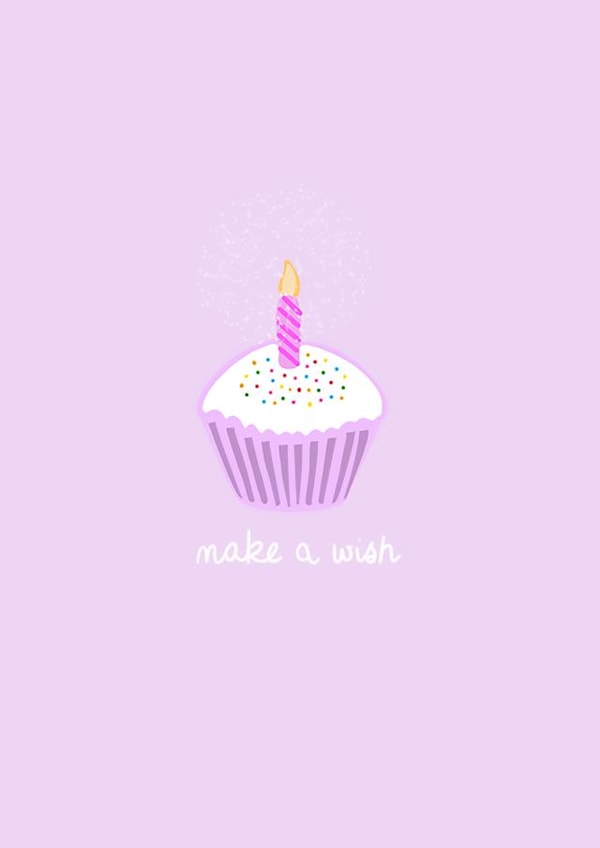 cupcake candle Birthday Card 20579 created by Jess McCall