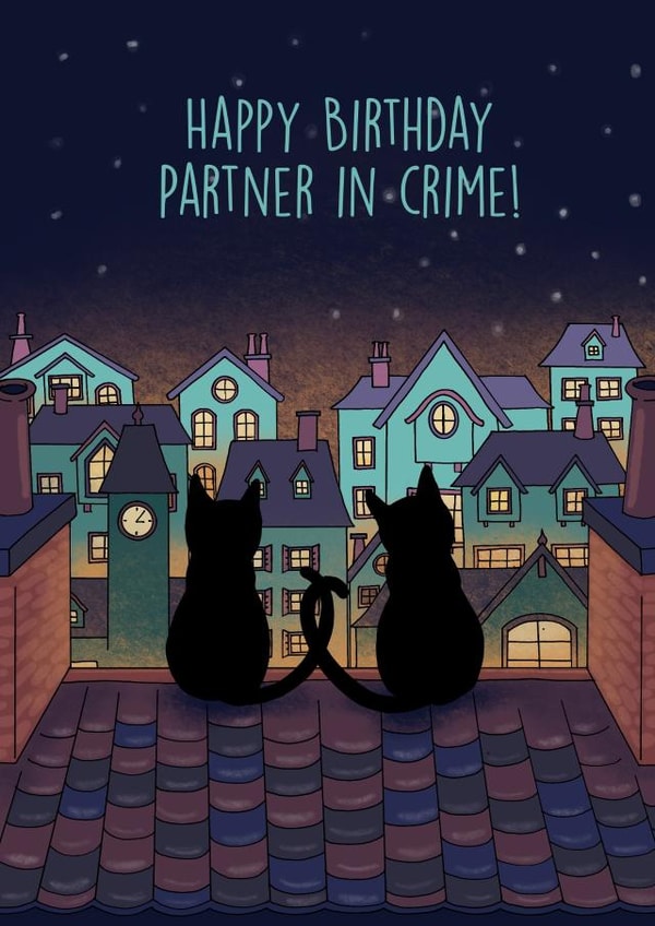 Friend Cats Birthday Card 18446 created by Lara Hallam