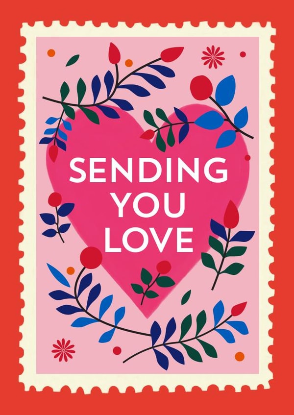 sending you Thinking of you Card 4384 created by TRICIA O