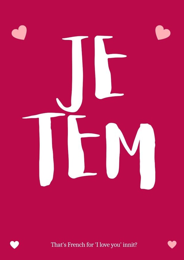 valentines love Card 42950 created by Welsh Franglaise