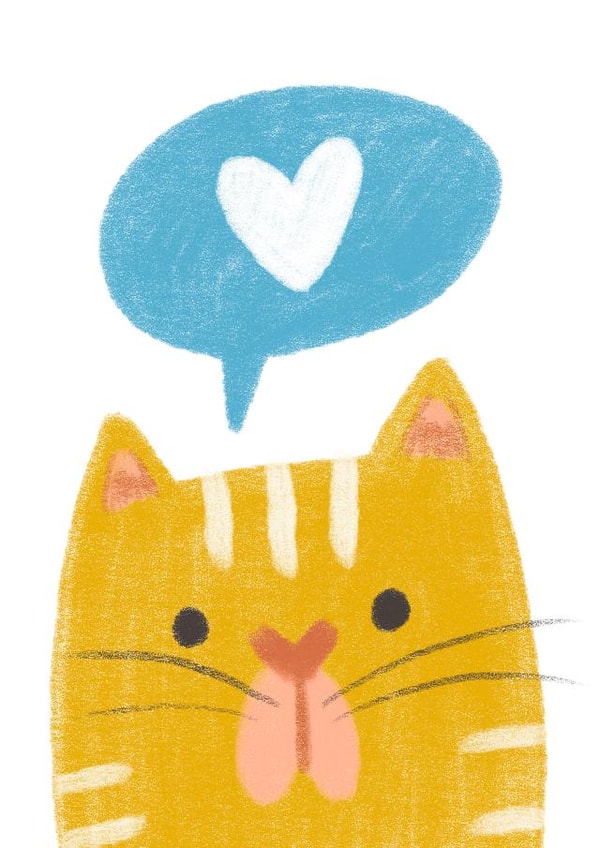 meow cat Card 22452 created by Juliana Motzko