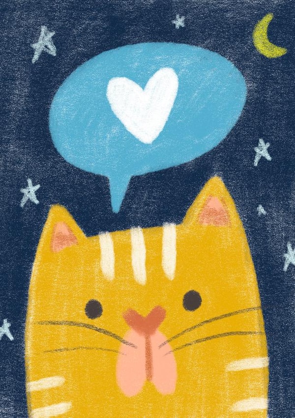 night version night Card 22453 created by Juliana Motzko