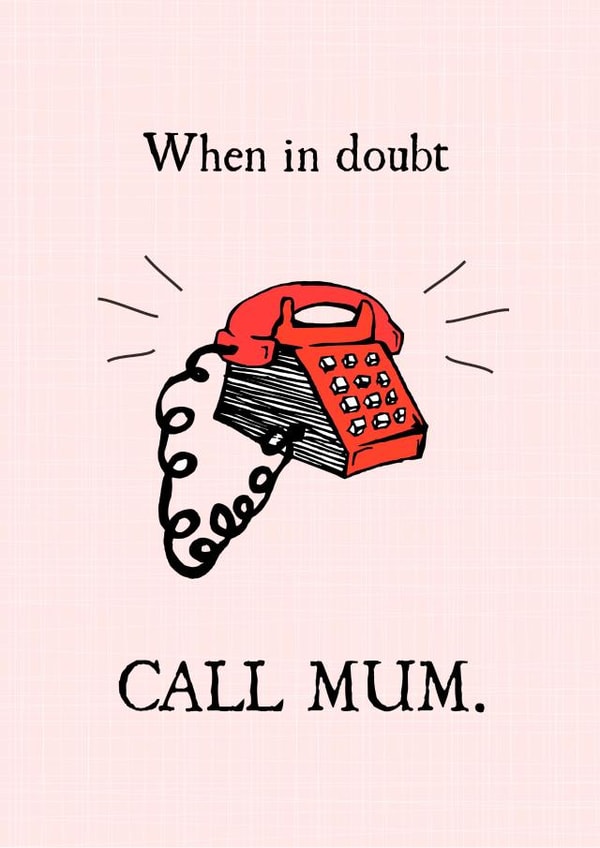 when in Mothers Day Card 9179 created by The Grumpy Pug