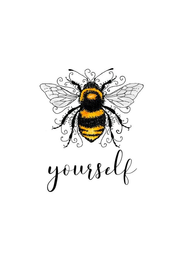 Bee Yourself Card 46861 created by Rebecca Ensor