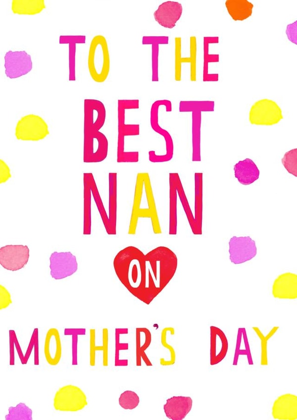 best nan Mothers Day Card 17738 created by Earlybird