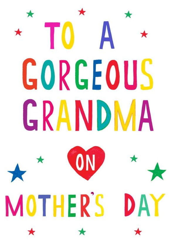 stars gorgeous Mothers Day Card 17739 created by Earlybird