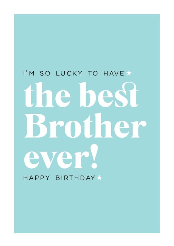 lucky best Birthday Card 2878 created by Always Sparkle