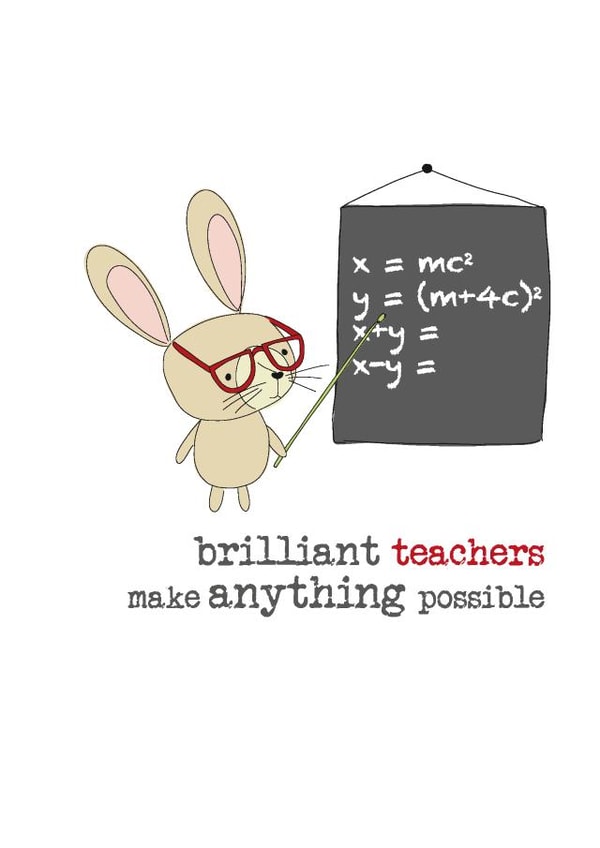 Thank you Teacher created by Dandelion Stationery