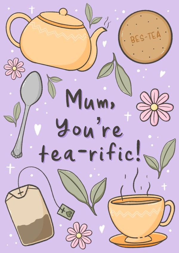 mum terrific Mothers Day Card 14033 created by The Laughing Sloth