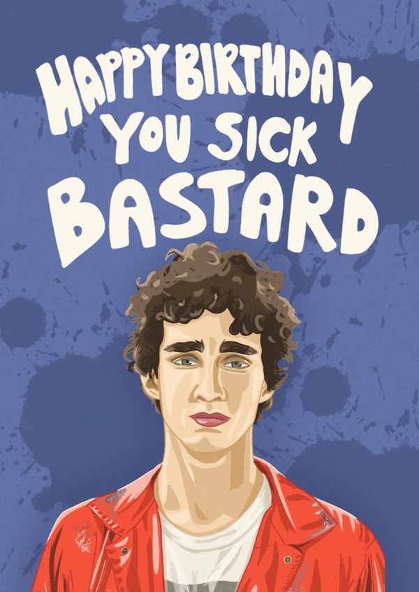 Happy Birthday Misfits Nathan created by Libby's Lockdown Art