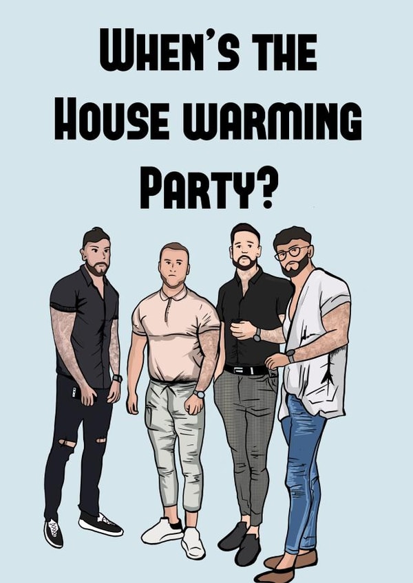 4 lads lads New Home Card 18940 created by Doublea