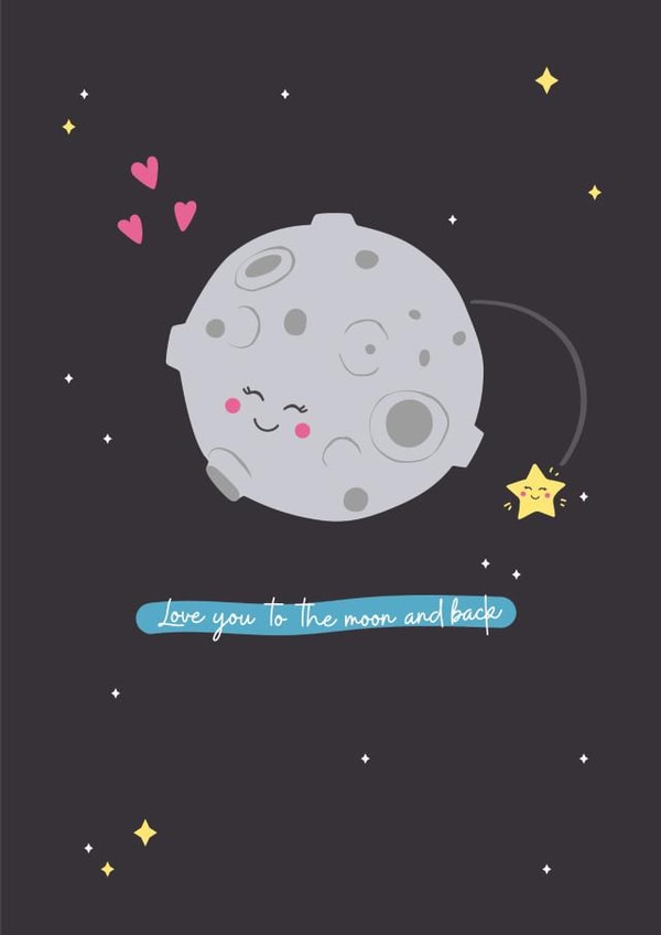 cute Love Valentines Day Card 18777 created by Ollie&Frey