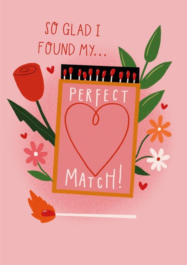 match perfect Valentines Day Card 13757 created by Jazmin Carter