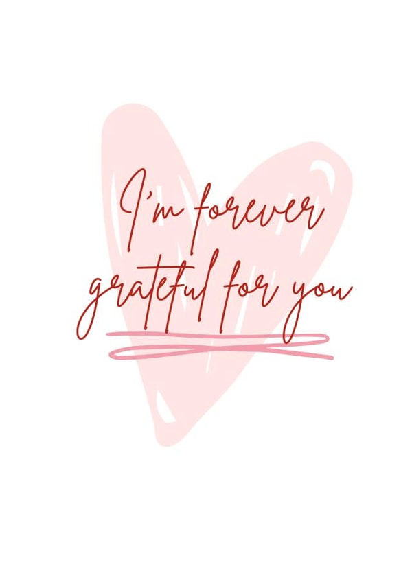 forever grateful Valentines Day Card 14598 created by Levi & Mabel