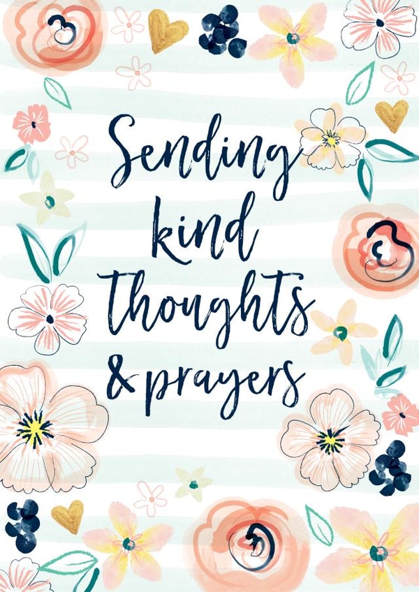 condolences sorry Sympathy Card 9617 created by Katie Phythian Design